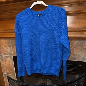 Lucky Brand Men's Electric Blue Crewneck Sweater